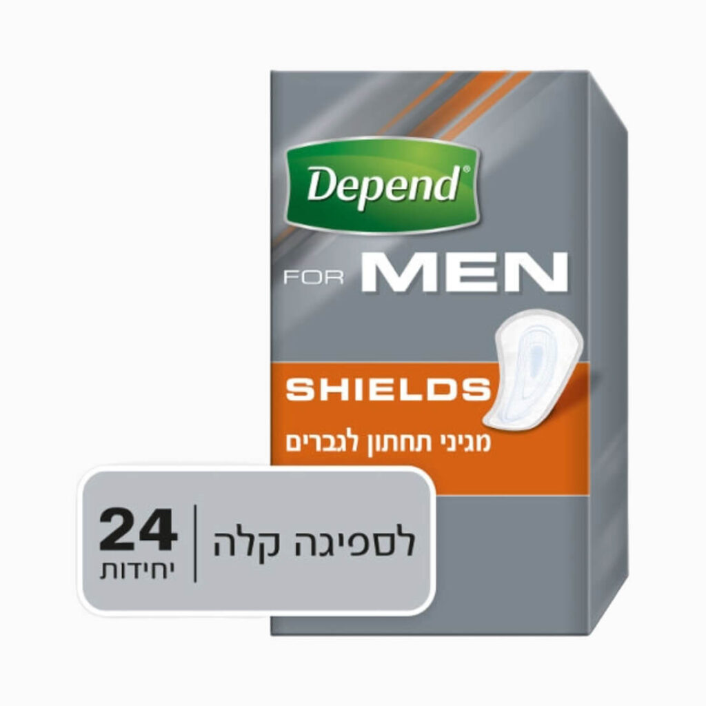 דיפנד מגן תחתון לגבר מספק הגנה לבריחת שתן קלה