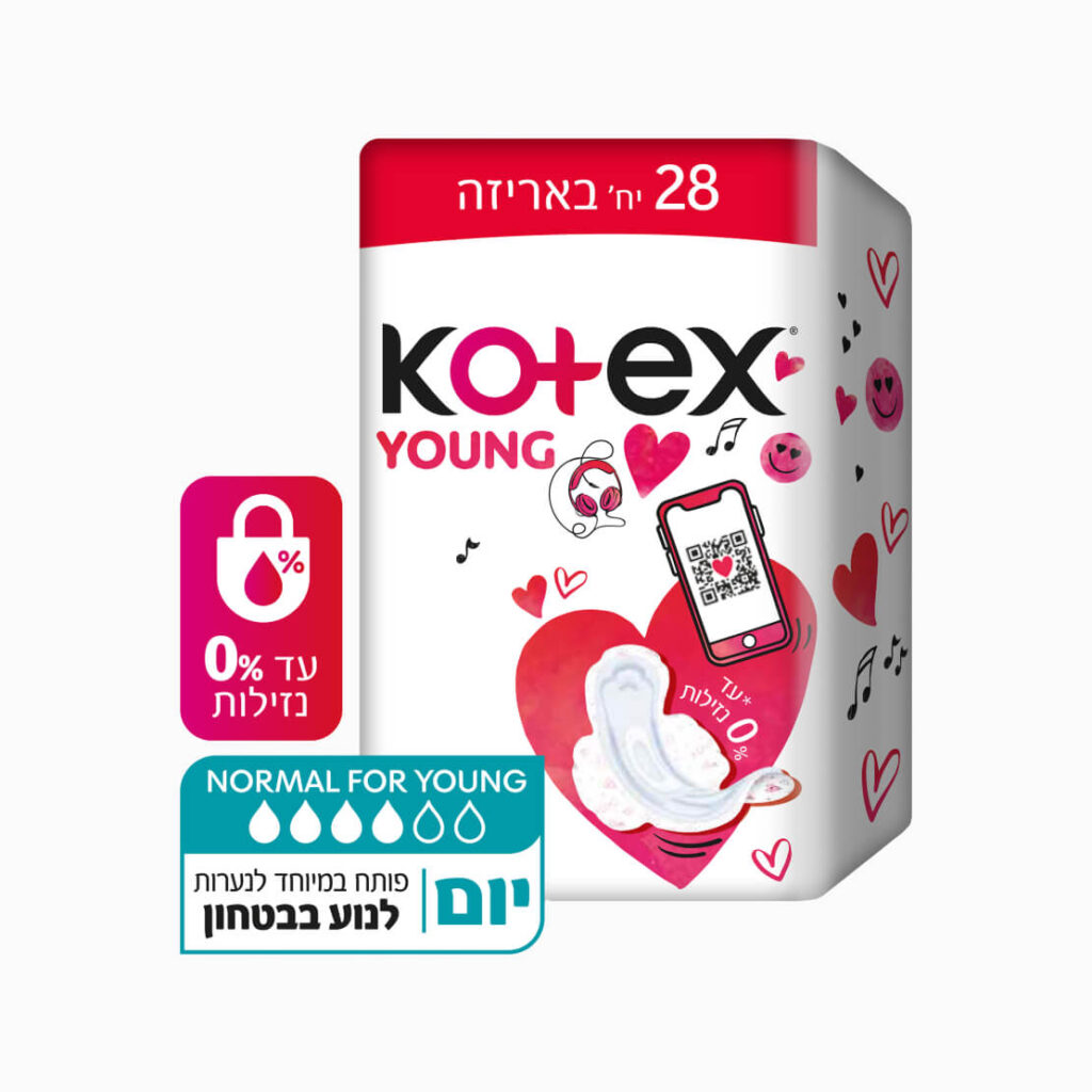 קוטקס תחבושות יאנג, תמונת מוצר