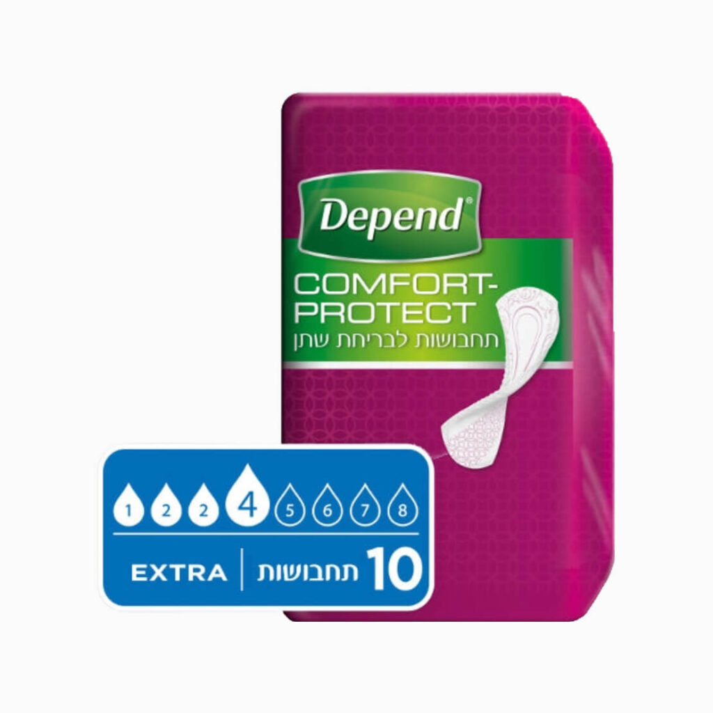 דיפנד תחבושות לבריחת שתן Comfort Protect אקסטרה