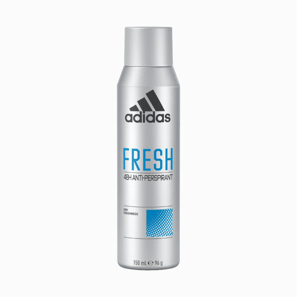 ADIDAS דאודורנט ספריי לגבר פרש 48 שעות