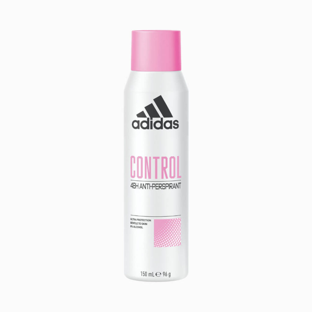 ADIDAS דאודורנט ספריי לאישה קול & קר קונטרול 48 שעות