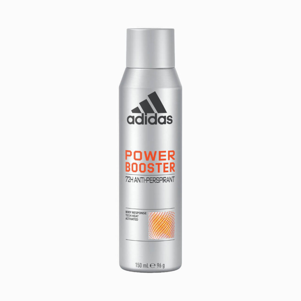 ADIDAS דאודורנט ספריי לגבר פאואר בוסט 72 שעות