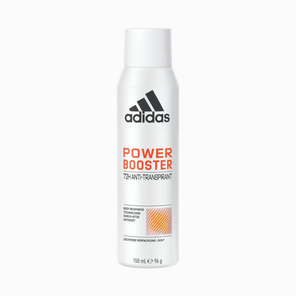ADIDAS דאודורנט ספריי לאשה פאואר בוסט 72 שעות