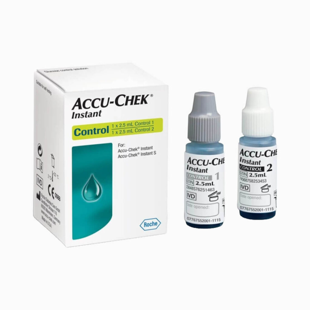 תמיסת בקרה Accu-Chek Instant