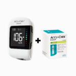 Accu-Chek באנדל מד סוכר Accu-Chek instant עם 50 מקלוני בדיקה