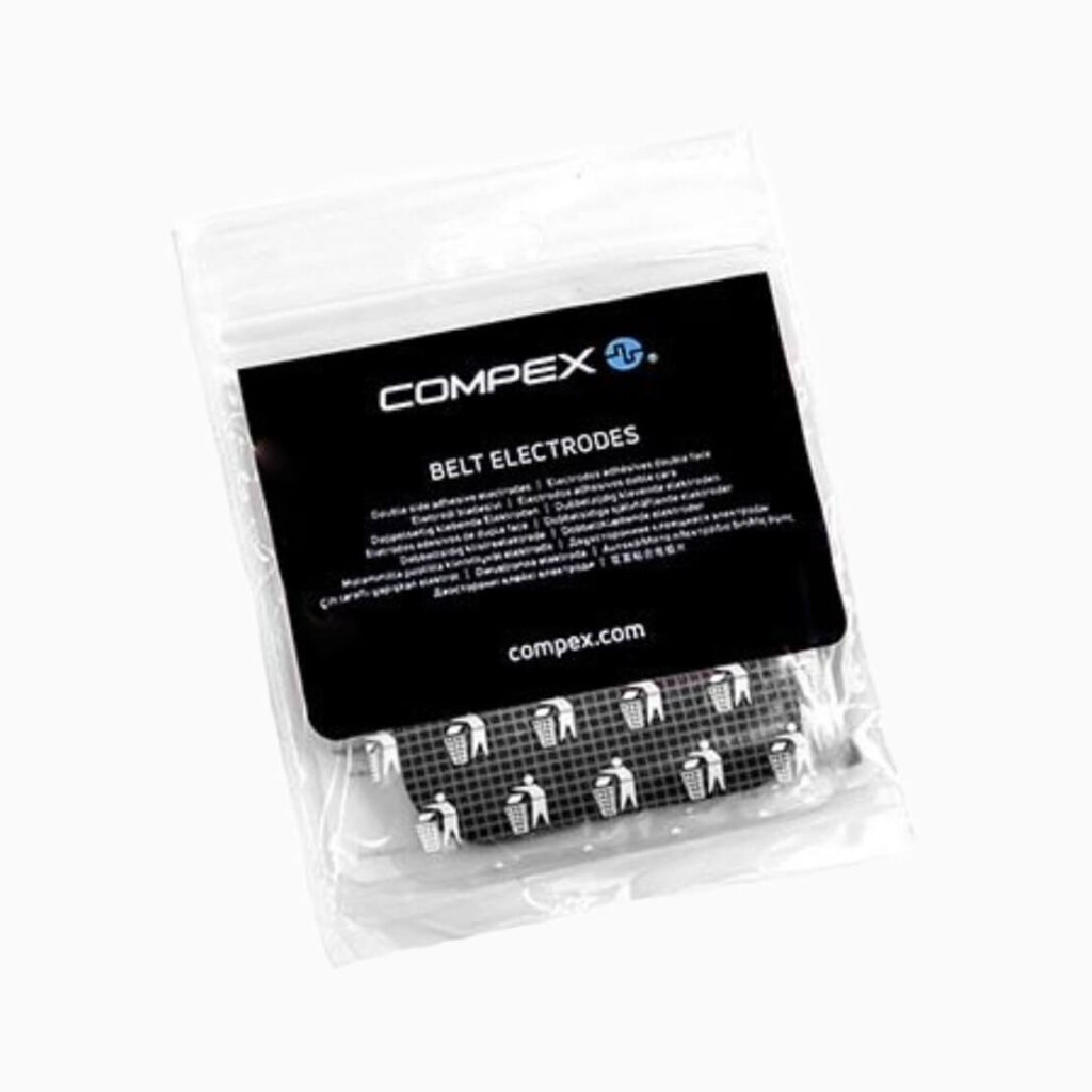 סט של 4 אלקטרודות להחלפה עבור Compex CoreBelt