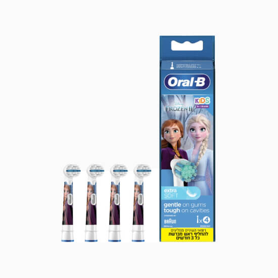 אורל בי ראשי מילוי למברשת שיניים חשמלית לילדים פרוזן