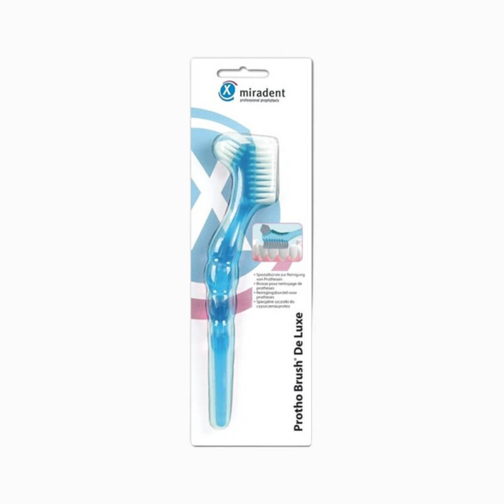 מירדנט מברשת שיניים לשיניים תותבות Protho Brush De Luxe