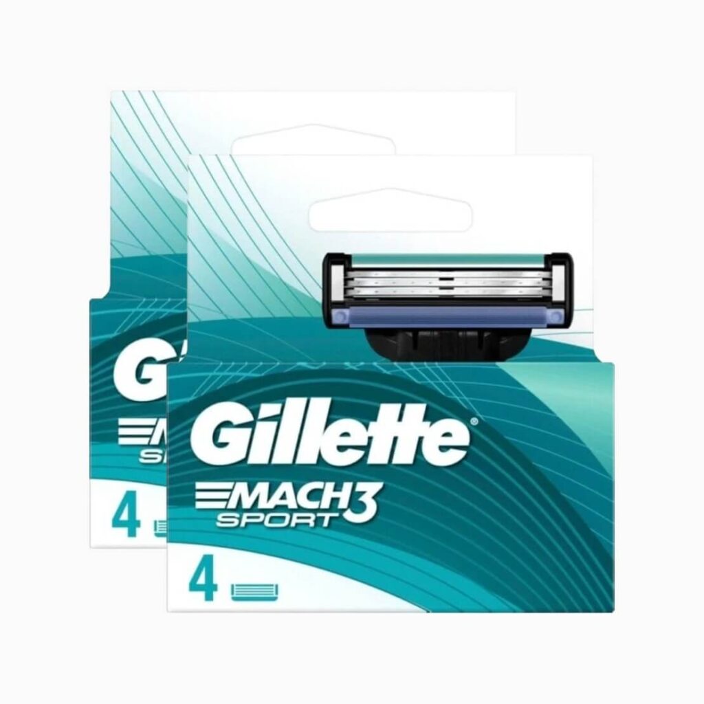 ג'ילט מאך 3 8 סכינים