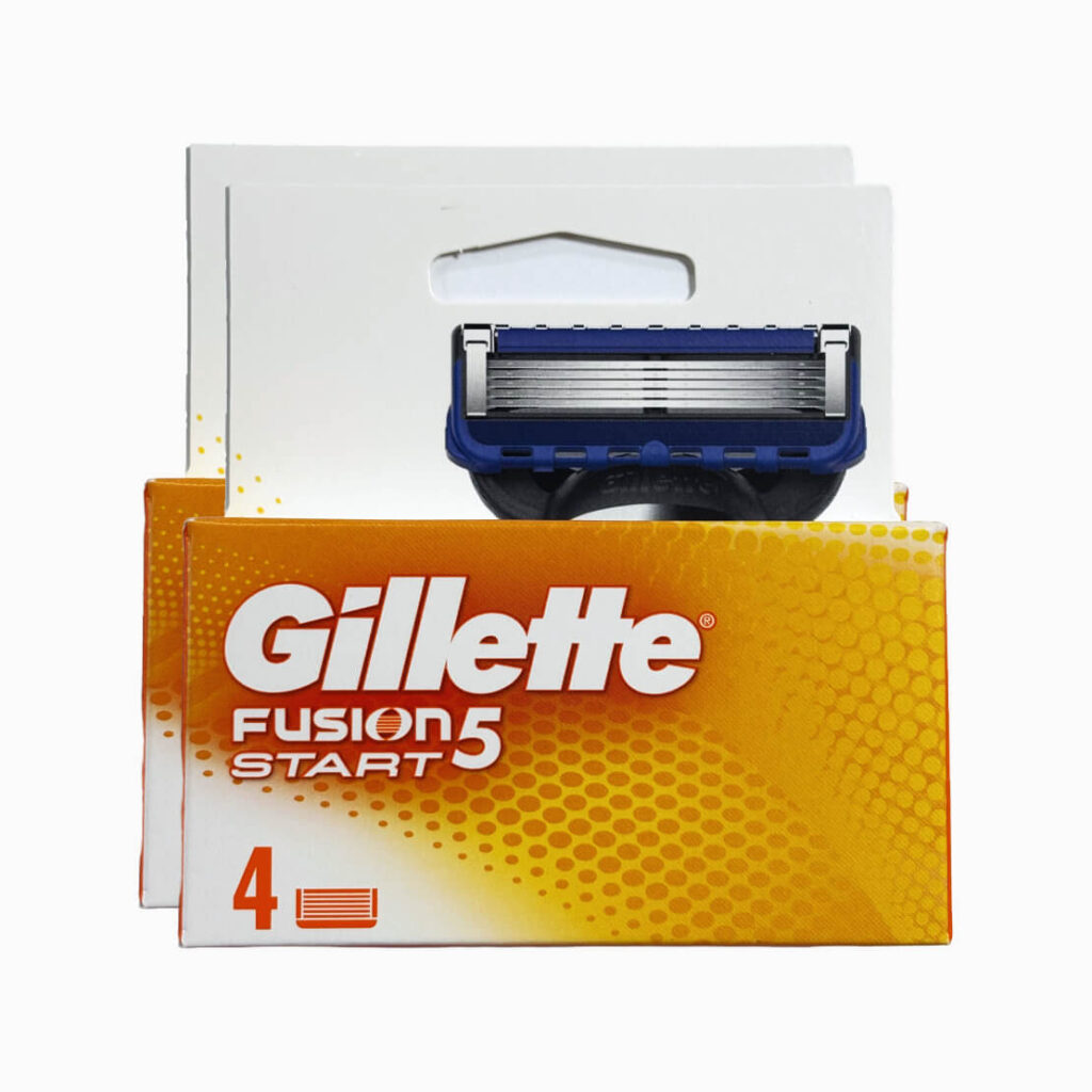 ערכת 8 סכיני גילוח Gillette Fusion