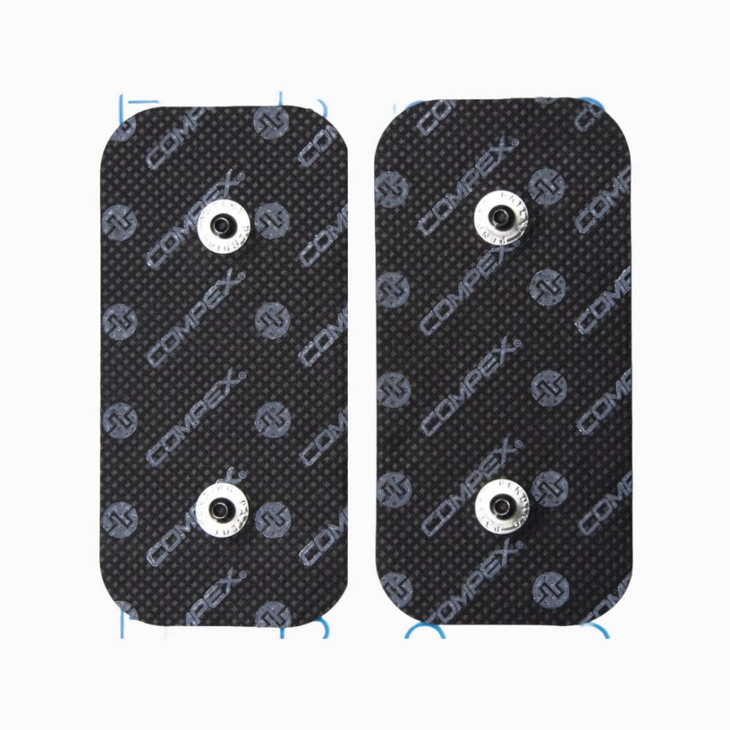 אלקטרודות COMPEX SNAP גודל 50X100 חיבור כפול (2 יח')