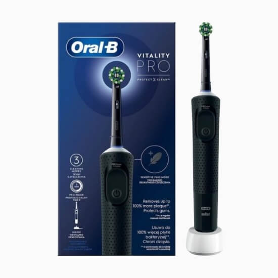 VITALITY PRO מברשת שיניים חשמלית נטענת - שחור