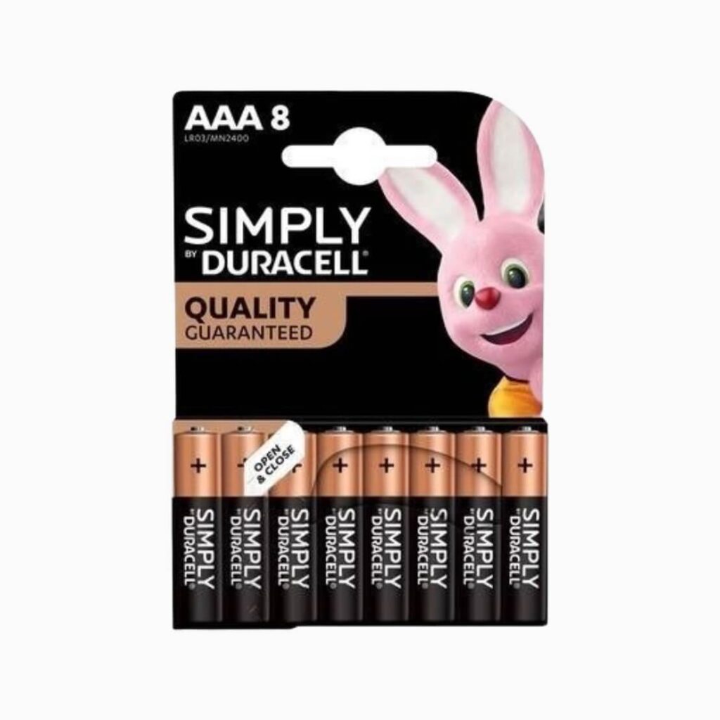 סוללות AAA אלקליין Duracell Simply