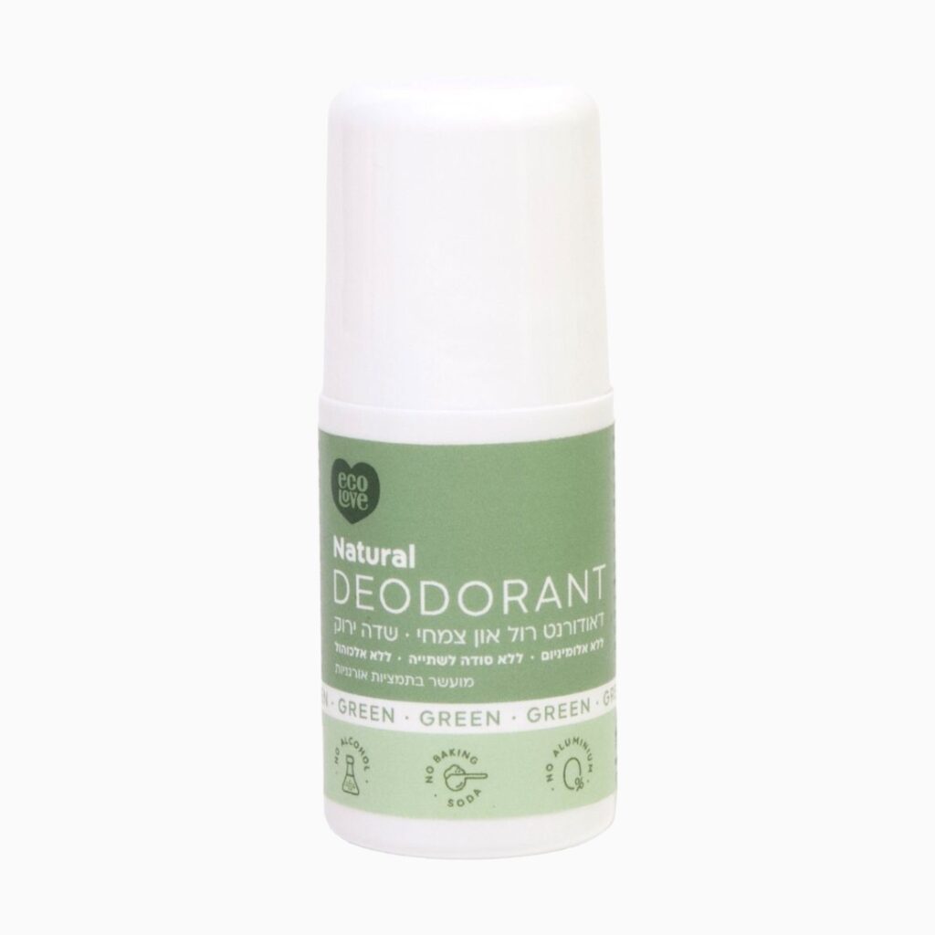דאודורנט צמחי ecoLove בניחוח שדה ירוק