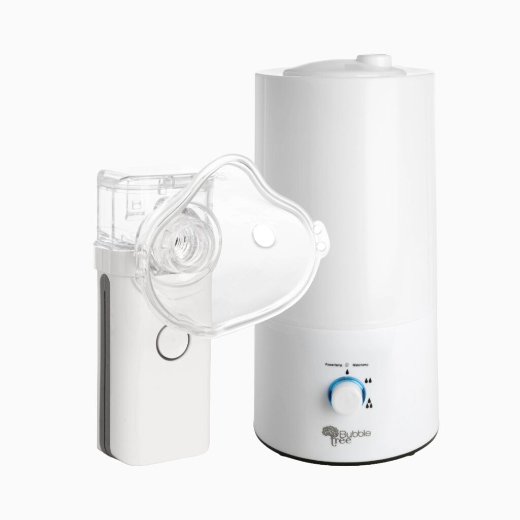 באנדל חורף בריא Bubble Tree: מכשיר אינהלציה נייד + מכשיר אדים קרים