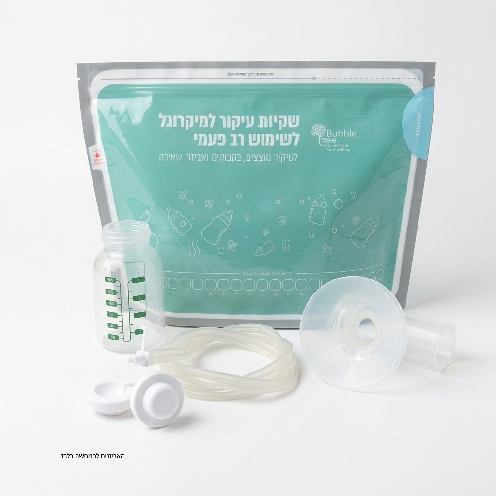 שקיות עיקור למיקרוגל רב-פעמיות Bubble Tree | לבקבוקים, מוצצים ואביזרי שאיבה